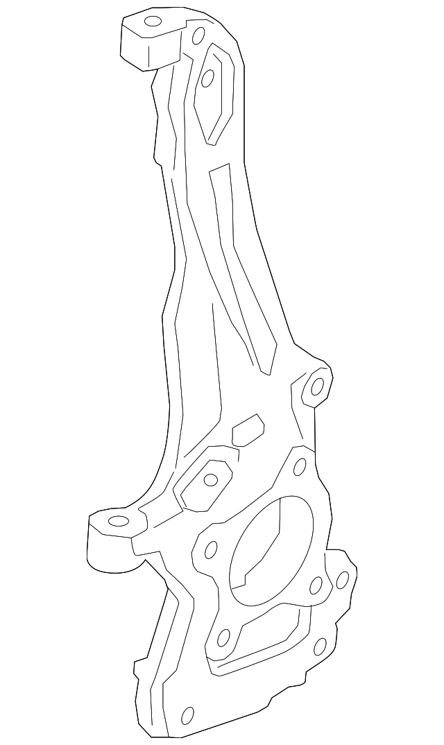 KB3Z-3K186-D - Knuckle 2020-2023 Ford Ranger | Ford Parts Direct