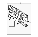 643003E160 - : Dash Panel for Kia: Sorento Image