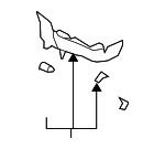 643413E100 - Body: Lower Extension for Kia: Sorento Image