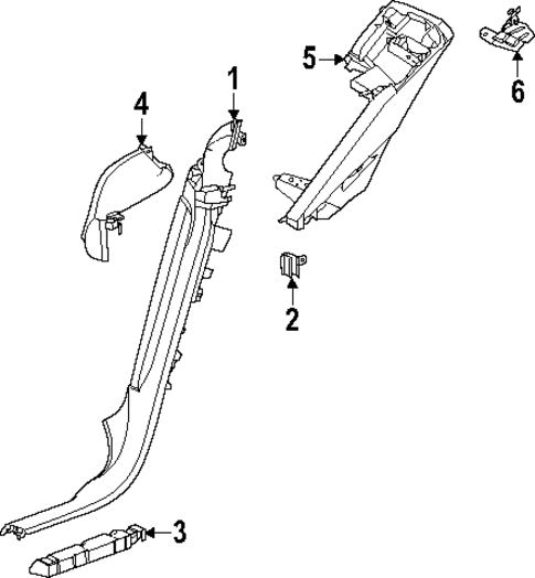 Interior Trim - Quarter Panels for 2024 Porsche Macan #0