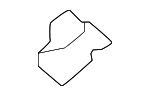 909130251 - Body: Rear Cover Clip for Subaru Image