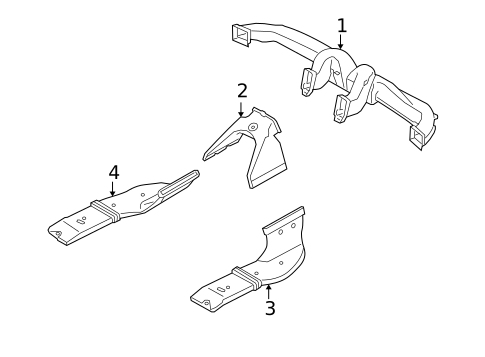 Ducts for 2006 Kia Rio5 #0