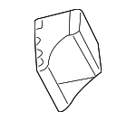 5009010AA - Body: Coin Holder for Chrysler: Town &amp; Country, Voyager | Dodge: Caravan, Grand Caravan Image