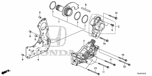 AT Regulator Body (6AT) for 2016 Honda Accord #0