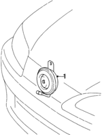 8651016070 - : Horn for Toyota: Paseo Image