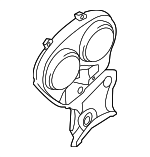 32267911 - Engine: Outer Timing Cover for Volvo: S60, S60 Cross Country, S80, S90, V60, V60 Cross Country, V90, V90 Cross Country, XC40, XC60, XC70, XC90 Image