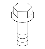 W713253S439 - Transmission: Automatic Transmission Mount Bolt for Ford Image