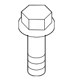 W713253S439 - Transmission: Automatic Transmission Mount Bolt for Ford Image