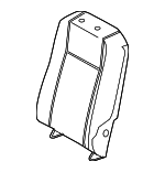 HK4Z9966600SC - Body: Seat Back Cover for Ford: Transit-150, Transit-250, Transit-350, Transit-350 HD Image