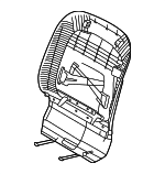 88490TD000YGN - Body: Seat Back Panel for Hyundai Image