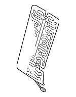 88370GO100 - Body: Heater Front Seat Back Left-Hand for Hyundai Image