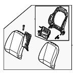 88400TD900MLK - : Seat Back Assembly for Hyundai Image