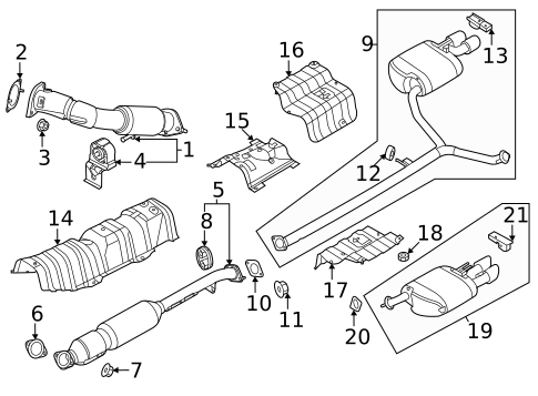 Exhaust Components for 2022 Kia K5 #0