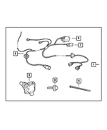 82208925AC - Mopar Accessories - Component Parts: Trailer Tow - 7 Way Wiring Kit for Mopar Image