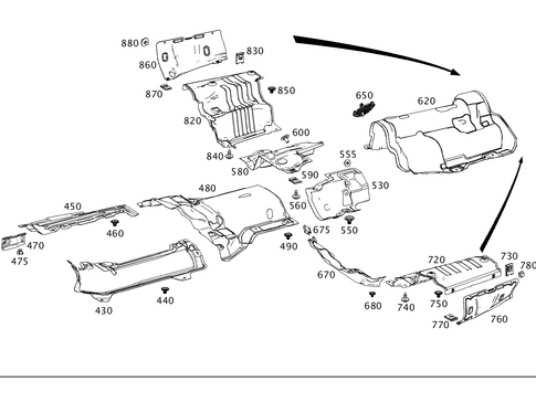 Screening Plates for 2021 Mercedes-Benz CLS53 AMG #0