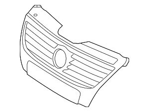 3C8853651QGRU - : Grille for Volkswagen: CC Image