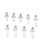 6034939 - Electrical: Hex Head Screw for Mopar Image
