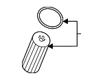 2781800009 - Engine: Engine Oil Filter Element for Mercedes-Benz Image