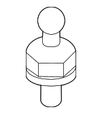 13717590625 - Engine: Engine Cover Ball Stud for BMW Image