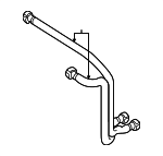 17227631564 - : Oil Cooler Line for Mini: Cooper Image