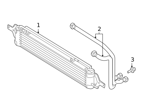 Trans Oil Cooler for 2005 Mini Cooper #0