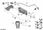 37206793277 - : Air Intake Tube Left for BMW Image