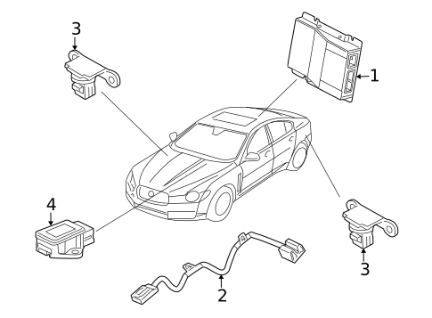 Ride Control Components for 2015 Jaguar XFR #0