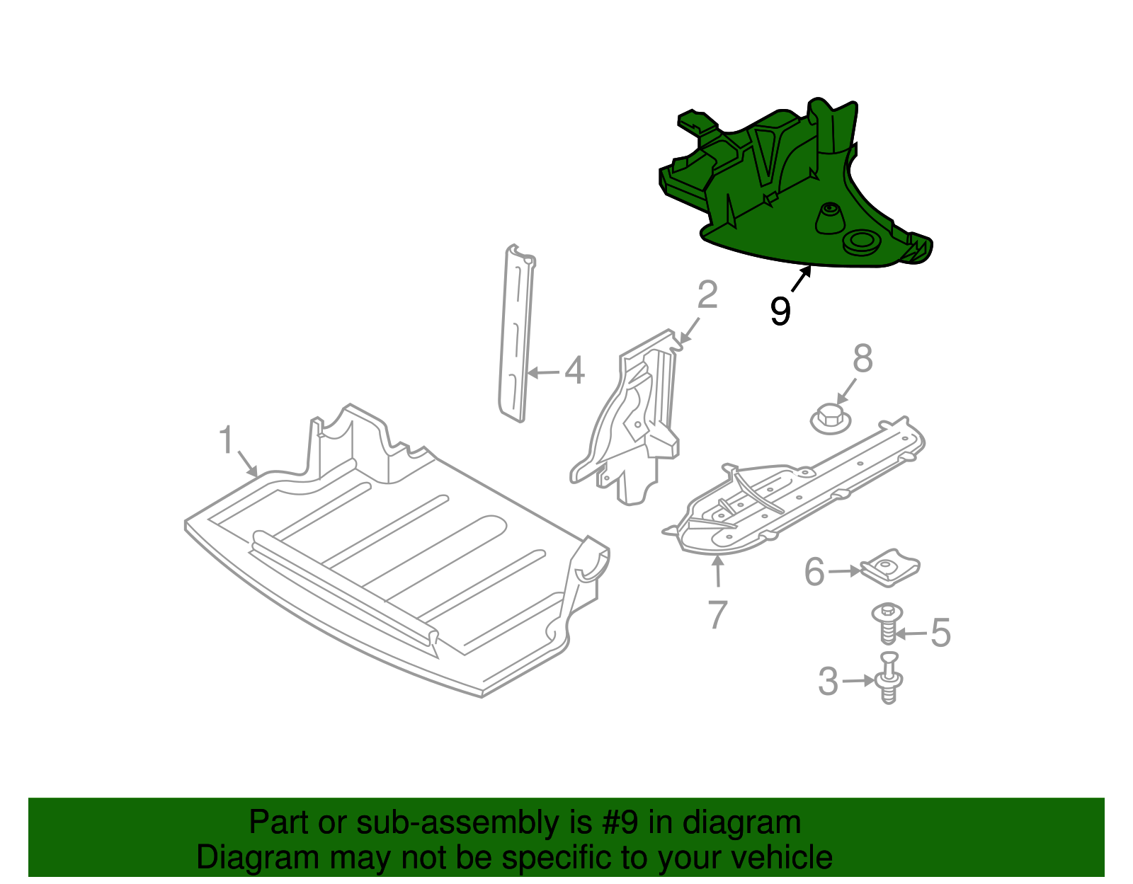Lower Cover - BMW (51718046083)