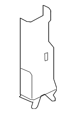 1K4867298F71N - Body: Lower Center Pillar Trim for Volkswagen Image