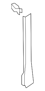 1K0868224A3U6 - Body: Lining for Volkswagen Image