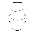 3D0853576 - Body: Front Sill Plate Clip for Volkswagen: GTI, Phaeton, Rabbit Image