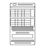 LR045475 - : Tire Press Label for Land-Rover Image