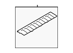 FL3Z1813209AC - Body: Door Sill Plate for Ford Image