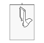 PC3Z1002345AB - Body: Kick Panel Trim for Ford Image