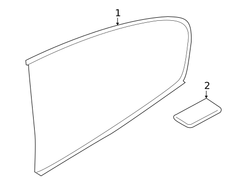 Glass & Hardware for 2011 BMW 1 Series M #0
