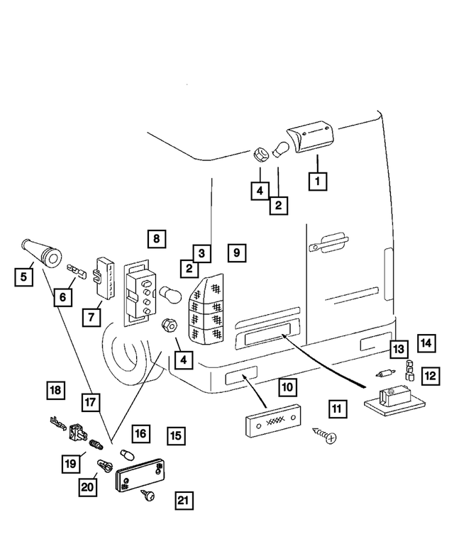 68059471AA - Electrical: Bulb for Mopar Image
