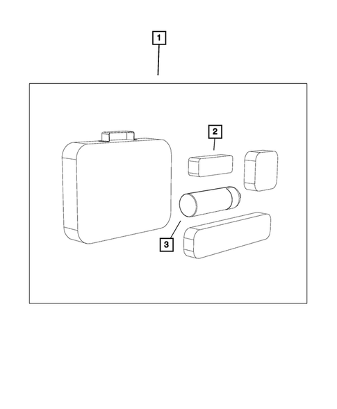 Emergency Kit for 2019 Jeep Cherokee #0