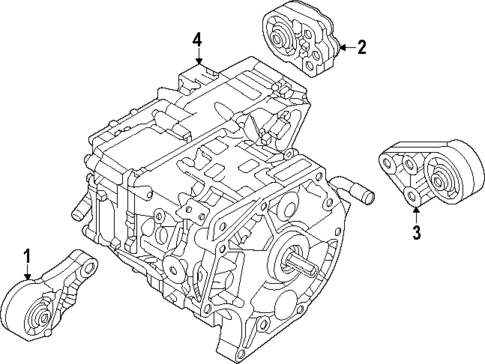 Axle & Differential for 2025 Mitsubishi Outlander PHEV #0