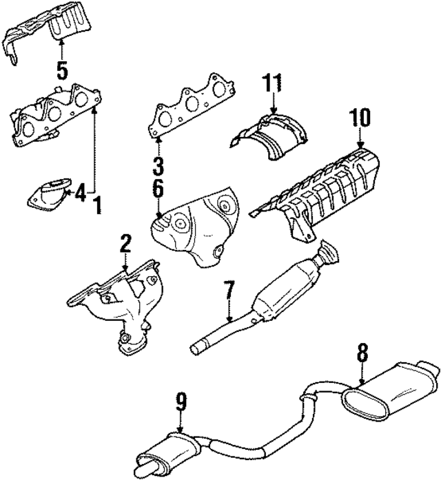 MD311789 - Exhaust: Exhaust Manifold for Mopar Image
