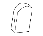9220044 - Body: Seat Latch Cover for Mercedes-Benz Image