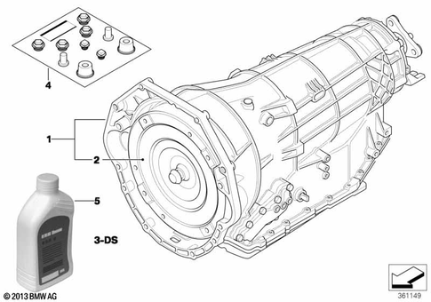 Automatic Transmission for 1996 BMW 750iL #0