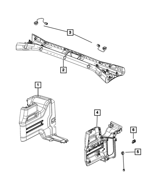 Radio, Antenna, Speakers, DVD, and Video systems for 2025 Jeep Wrangler #8