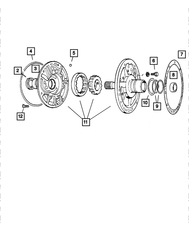 « R4778552AB –  : Huile De Transmission Pompe pour Mopar Image »