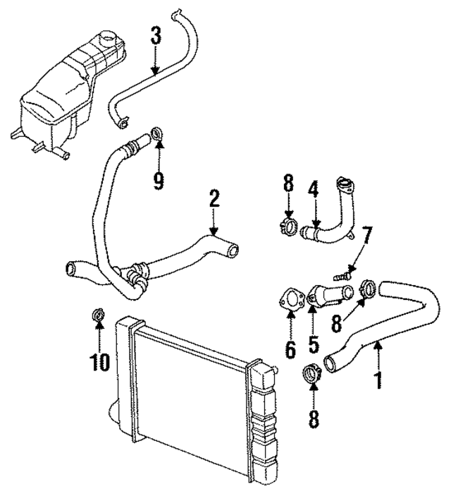 22532248 - : Engine Coolant Thermostat Gasket for GM Image