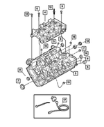 56051712AA - Engine 3.7L Six Cylinder: Engine Block Heater Cord for Mopar Image