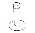 9A700751700 - Body: Bumper Cover Screw for Porsche: 718 Boxster, 718 Cayman, 718 Spyder, 911, Boxster, Cayman, Panamera, Taycan Image