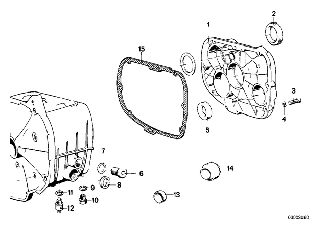 23111338596 - : Gasket Asbestos Free for BMW-Motorrad Image