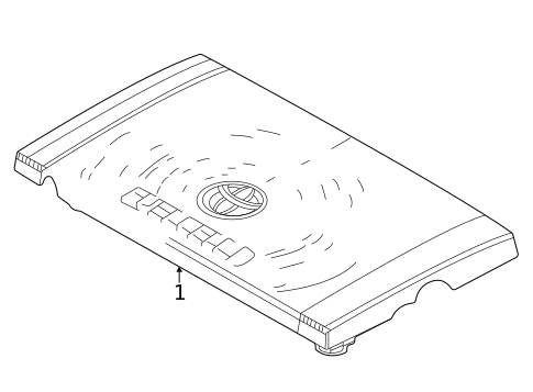 Engine Appearance Cover for 2020 Toyota Mirai #0