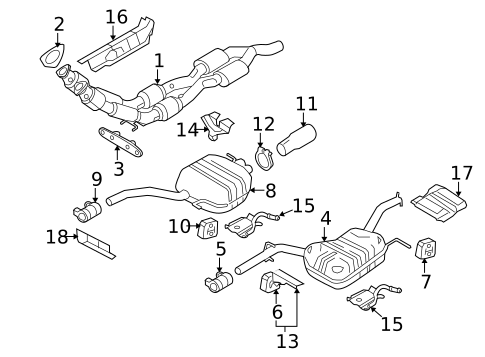 Catalytic Converter for 2010 Volkswagen CC #0