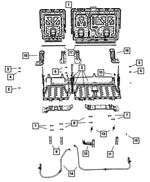68335592AA - Interior Trim: Rear Seat Release Cable, Right for Mopar Image